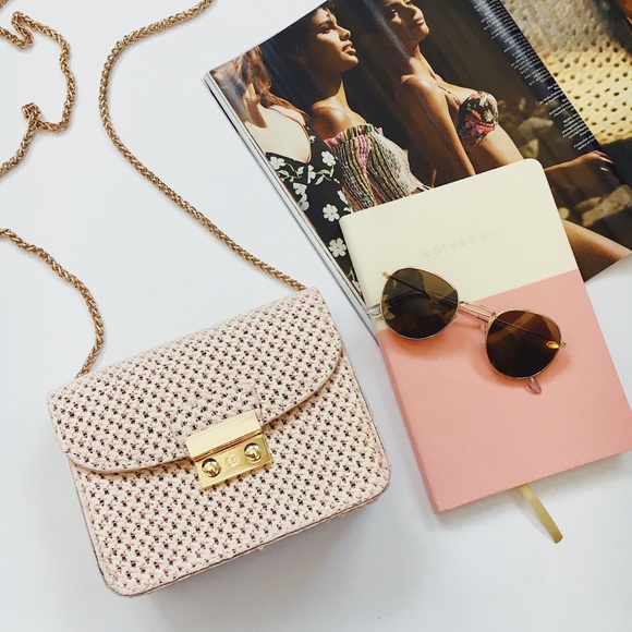 Last 1✨🆕Jenna Straw Mini Crossbody Handbag - Picture 3 of 8